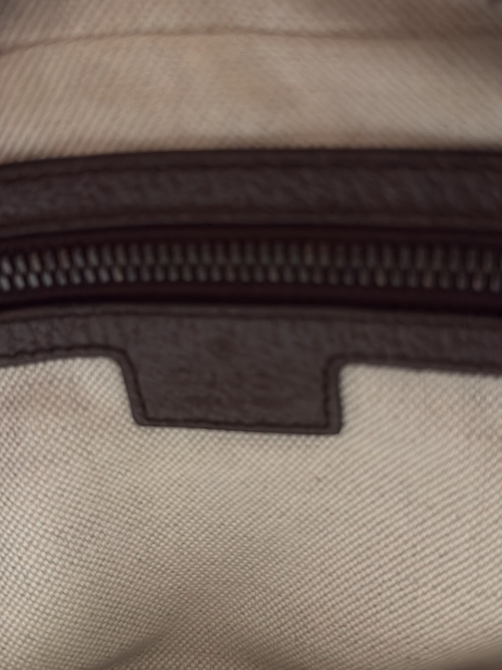 Gucci Ophidia GG Supreme Monogram Belt Bag Waist Pack Crossbody Beige Brown - Picture 4 of 8